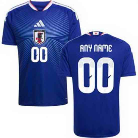 Men 00 Japan Custom Away Replica Jersey  1